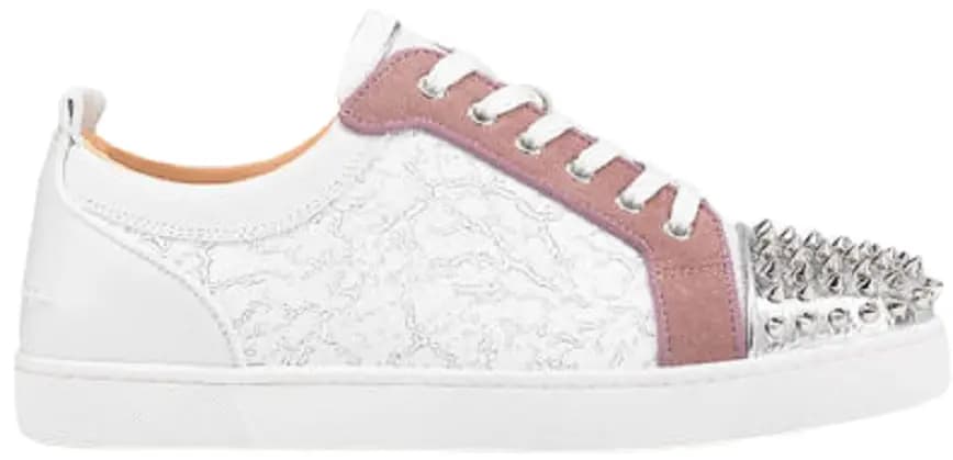 Giày Christian Louboutin Louis Junior Spikes 'Pink' 3200345B139 Giày Christian Louboutin Louis Junior Spikes 'Pink' 3200345B139
