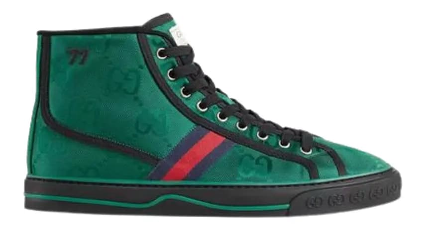 Giày Gucci Tennis 1977 'Green Red' 675113-H9H80-3262 Giày Gucci Tennis 1977 'Green Red' 675113-H9H80-3262