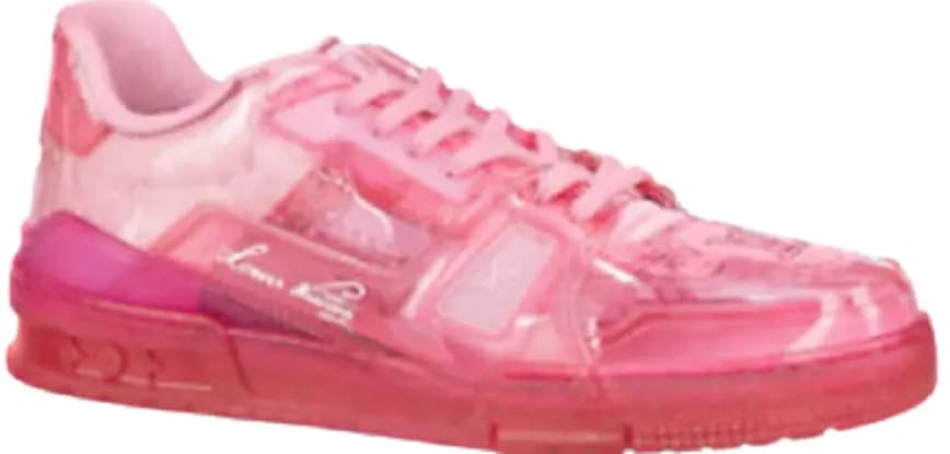 Giày Louis Vuitton Trainer 'Rose' 1A8KJO Giày Louis Vuitton Trainer 'Rose' 1A8KJO