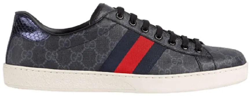 Giày Gucci Ace GG Supreme 'Black Grey' 429445-96G50-1130 — kich-thuoc: lien-he-order Giày Gucci Ace GG Supreme 'Black Grey' 429445-96G50-1130 — kich-thuoc: lien-he-order