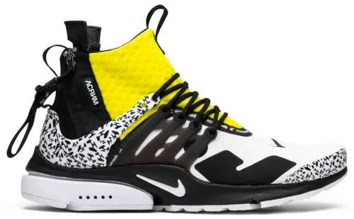 Giày Nike Acronym x Air Presto Mid 'Dynamic Yellow' AH7832-100 — kich-thuoc: 38.5 Giày Nike Acronym x Air Presto Mid 'Dynamic Yellow' AH7832-100 — kich-thuoc: 38.5