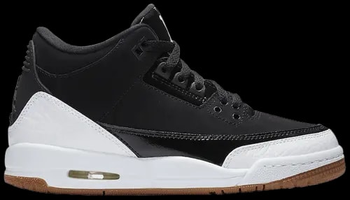 Giày Nike Air Jordan 3 Retro GS 'Black White' 441140-022 — kich-thuoc: 36 Giày Nike Air Jordan 3 Retro GS 'Black White' 441140-022 — kich-thuoc: 36