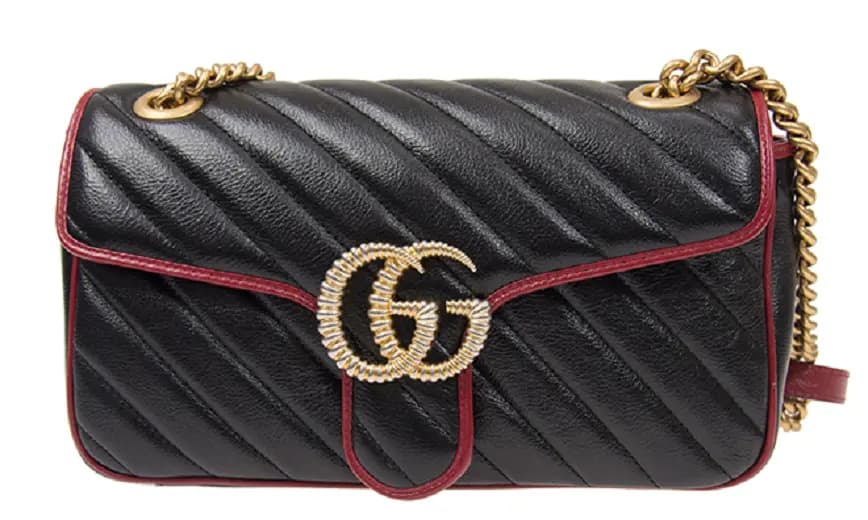 Túi Gucci GG Marmont Shoulder Bag Black 443497-0OLFX-8277 Túi Gucci GG Marmont Shoulder Bag Black 443497-0OLFX-8277