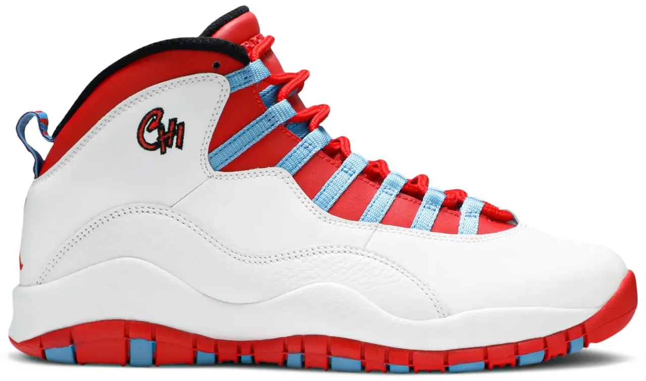 Giày Nike Air Jordan 10 "Chicago" 2016 310805-114 — kich-thuoc: 40.5 Giày Nike Air Jordan 10 "Chicago" 2016 310805-114 — kich-thuoc: 40.5