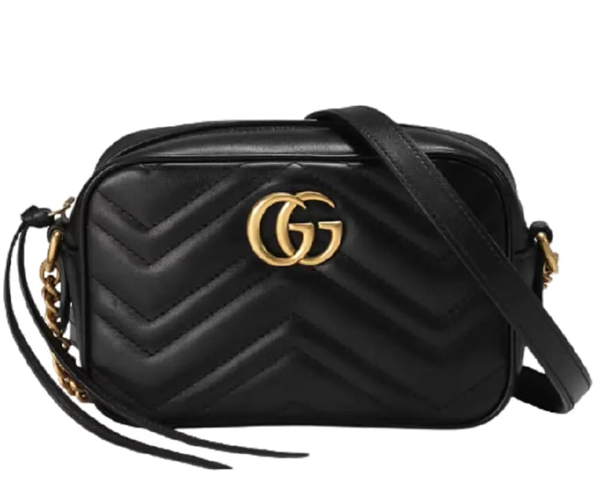 Túi Gucci Marmont Matelassé Mini Bag 448065-DTD1T-1000 Túi Gucci Marmont Matelassé Mini Bag 448065-DTD1T-1000