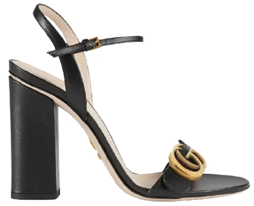 Giày Gucci Leather Sandal 453378-A3N00-1000 — kich-thuoc: 35.5 Giày Gucci Leather Sandal 453378-A3N00-1000 — kich-thuoc: 35.5