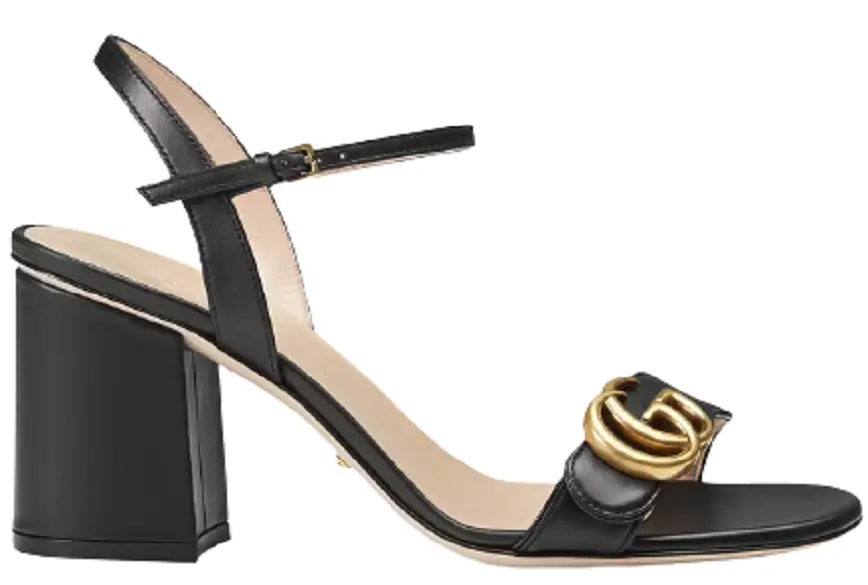 Giày Gucci Leather Mid-heel Sandal 453379-A3N00-1000 — kich-thuoc: lien-he-order Giày Gucci Leather Mid-heel Sandal 453379-A3N00-1000 — kich-thuoc: lien-he-order