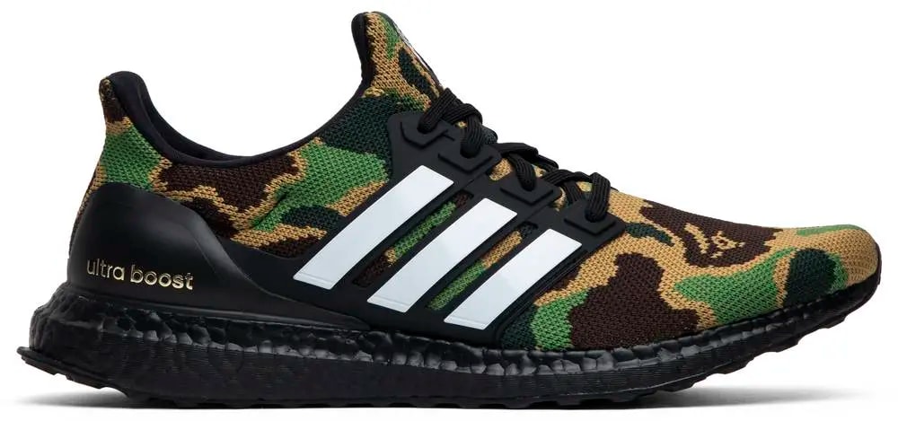 Giày BAPE x Adidas Ultraboost 4.0 'Super Bowl' 2019 F35097 — kich-thuoc: 40 2/3 Giày BAPE x Adidas Ultraboost 4.0 'Super Bowl' 2019 F35097 — kich-thuoc: 40 2/3