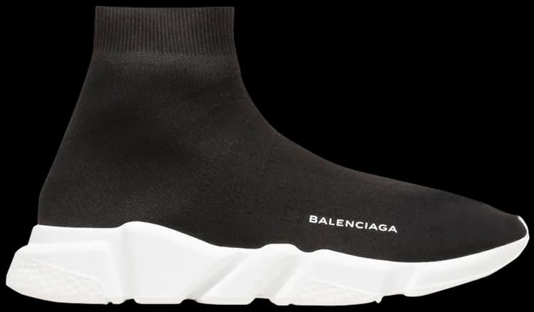 Giày Balenciaga Speed Trainer Mid 'Black' 458653-W05G0-1000 Giày Balenciaga Speed Trainer Mid 'Black' 458653-W05G0-1000