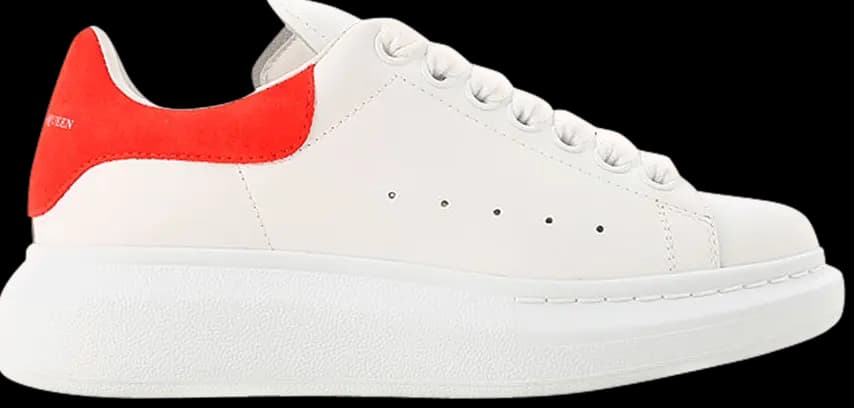 Giày Alexander McQueen Wmns Oversized Sneaker 'White Red' 462214-WHGP7-9676 Giày Alexander McQueen Wmns Oversized Sneaker 'White Red' 462214-WHGP7-9676
