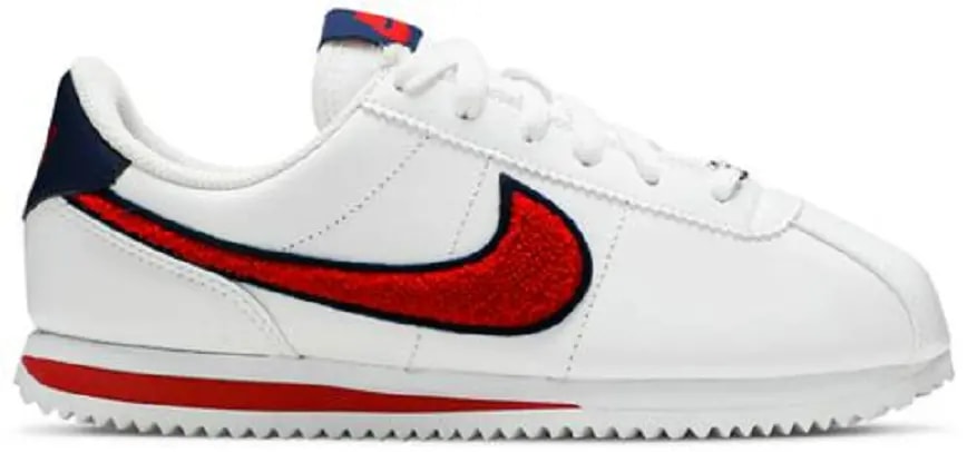 Giày Nike Cortez Basic Leather SE GS 'White' AA3496-100 — kich-thuoc: 36 Giày Nike Cortez Basic Leather SE GS 'White' AA3496-100 — kich-thuoc: 36