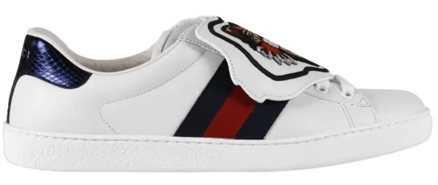 Giày Gucci Ace Low 'Tiger Patch' 478190-DOP80-9182 — kich-thuoc: 41 Giày Gucci Ace Low 'Tiger Patch' 478190-DOP80-9182 — kich-thuoc: 41