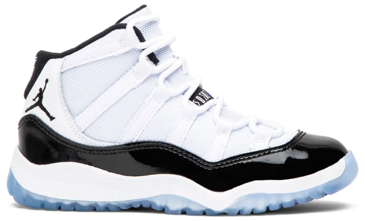 Giày Nike Air Jordan 11 Retro PS 'Concord' 2018 378039-100 Giày Nike Air Jordan 11 Retro PS 'Concord' 2018 378039-100
