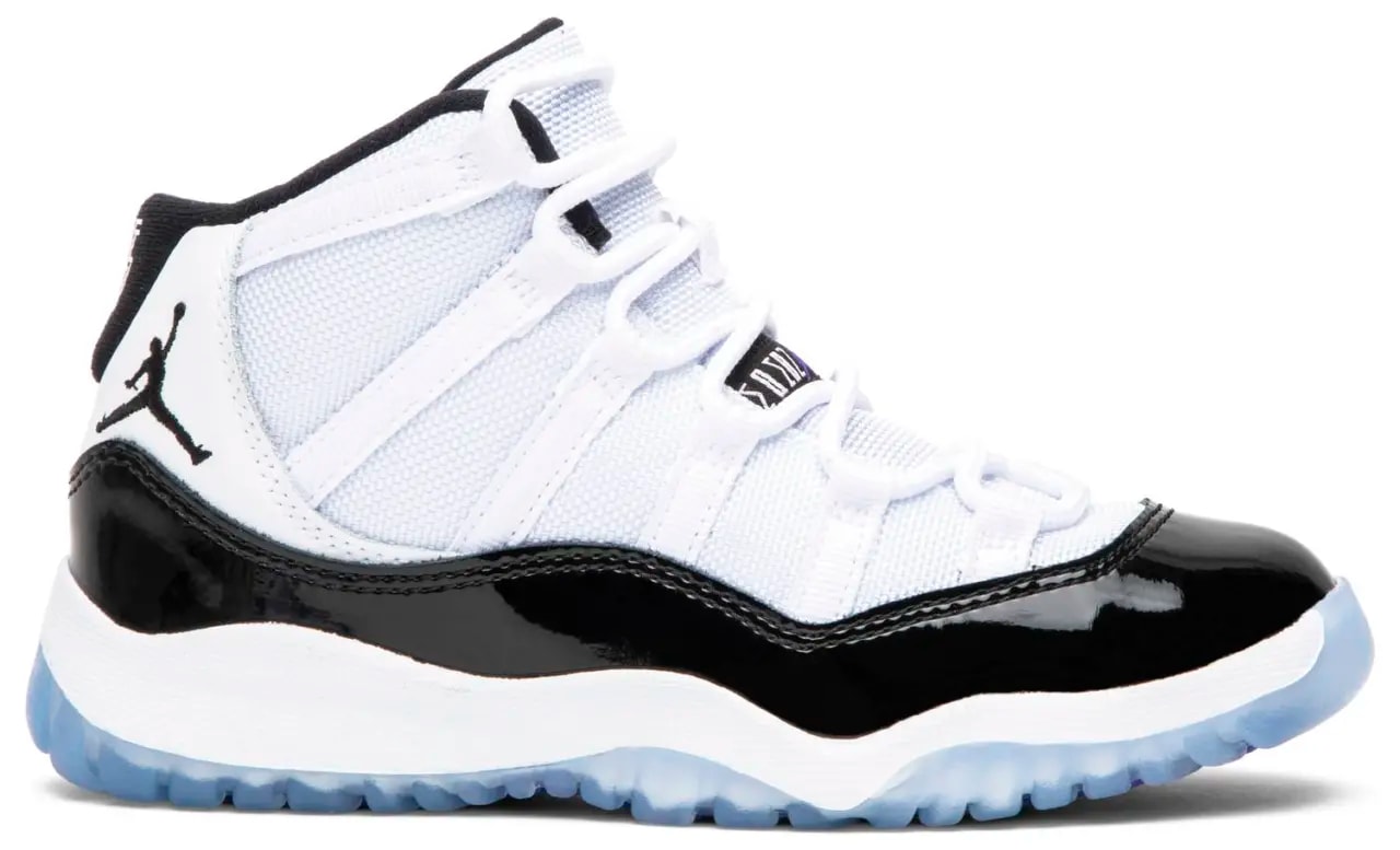 Giày Nike Air Jordan 11 Retro PS 'Concord' 2018 378039-100 Giày Nike Air Jordan 11 Retro PS 'Concord' 2018 378039-100
