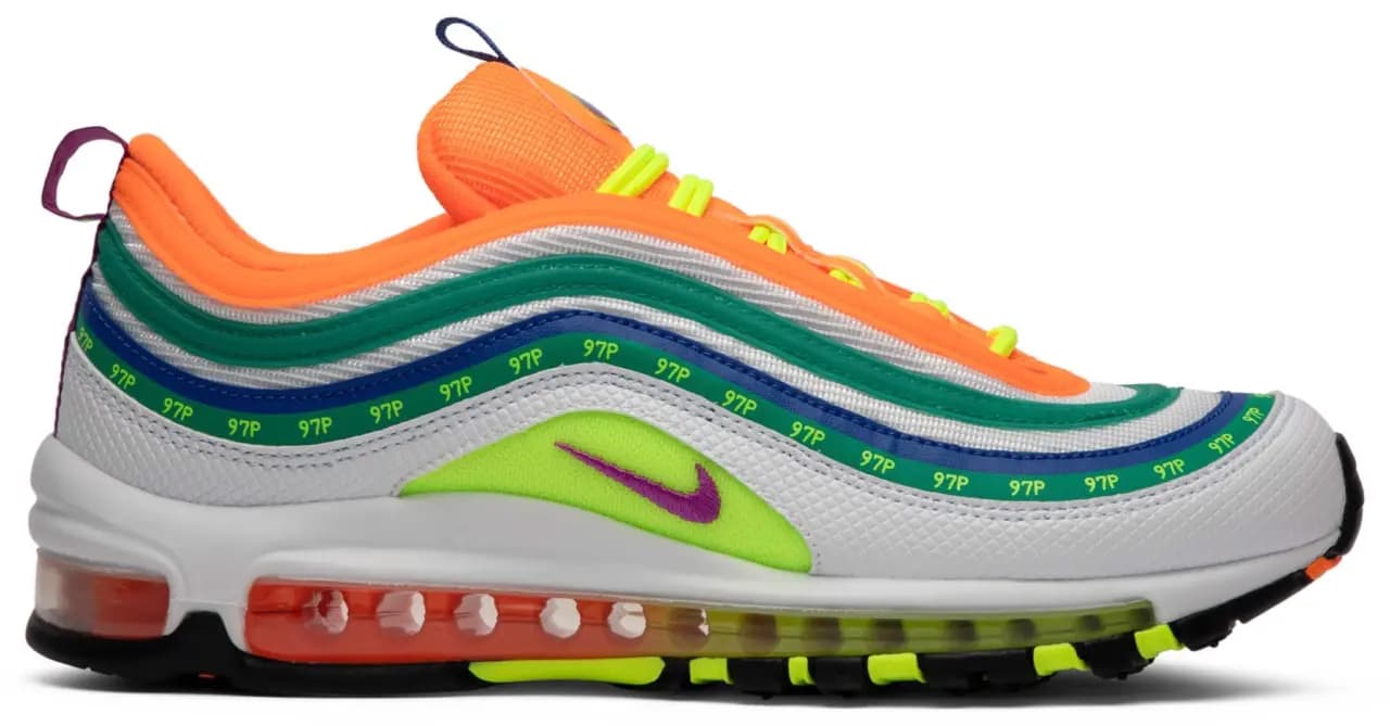 Giày Nike Air Max 97 'On Air London Summer Of Love' CI1504-100 Giày Nike Air Max 97 'On Air London Summer Of Love' CI1504-100