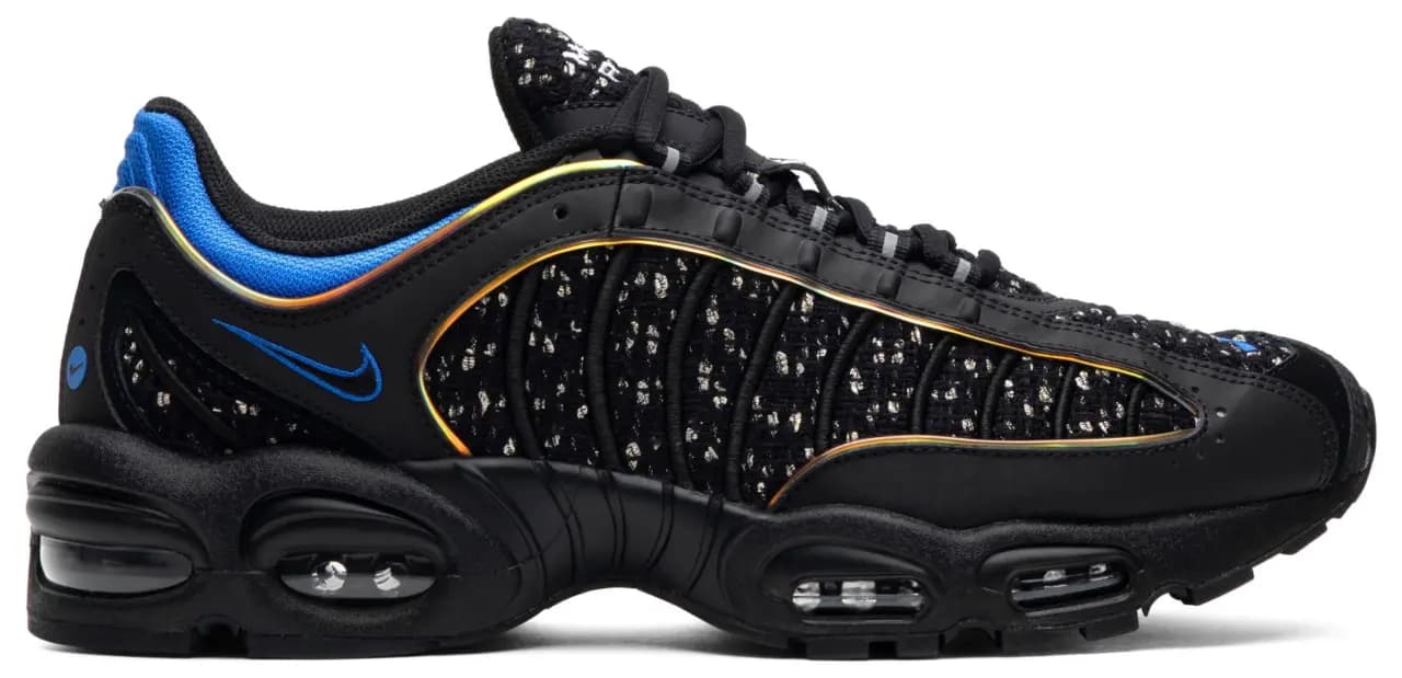 Giày Nike Supreme x Air Max Tailwind 4 'Black Cobalt' AT3854-001 Giày Nike Supreme x Air Max Tailwind 4 'Black Cobalt' AT3854-001