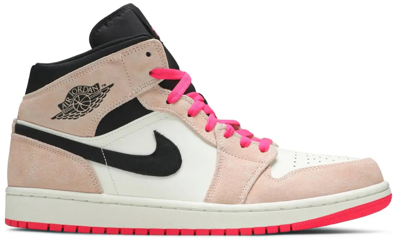 Giày Nike Air Jordan 1 Mid SE 'Crimson Tint' 852542-801 — kich-thuoc: 40.5 Giày Nike Air Jordan 1 Mid SE 'Crimson Tint' 852542-801 — kich-thuoc: 40.5