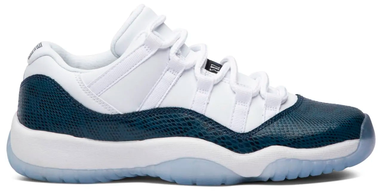 Giày Nike Air Jordan 11 Retro Low GS 'Navy Snakeskin' 2019 CD6847-102 — kich-thuoc: 36.5 Giày Nike Air Jordan 11 Retro Low GS 'Navy Snakeskin' 2019 CD6847-102 — kich-thuoc: 36.5