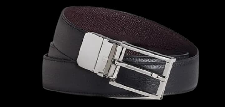 Thắt lưng DUNHILL Grained Leather 30mm Buckle Belt DU19F-4T07G-R001 Thắt lưng DUNHILL Grained Leather 30mm Buckle Belt DU19F-4T07G-R001