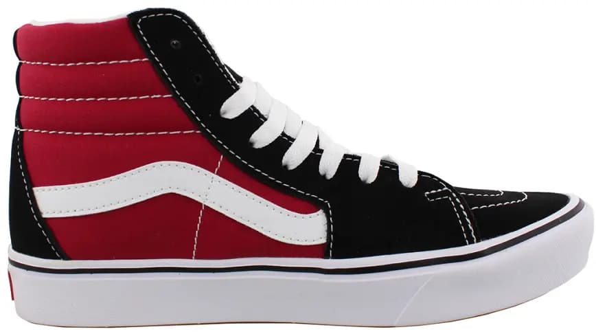 Giày Vans Comfycush Sk8-Hi 'Black Red' VN0A3WMB2QE Giày Vans Comfycush Sk8-Hi 'Black Red' VN0A3WMB2QE