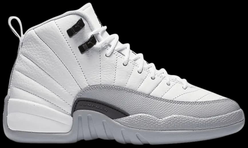 Giày Nike Air Jordan 12 Retro GS 'Wolf Grey' 510815-108 Giày Nike Air Jordan 12 Retro GS 'Wolf Grey' 510815-108