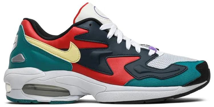Giày Nike Air Max 2 Light SP 'Red Navy Emerald' BV1359-600 Giày Nike Air Max 2 Light SP 'Red Navy Emerald' BV1359-600