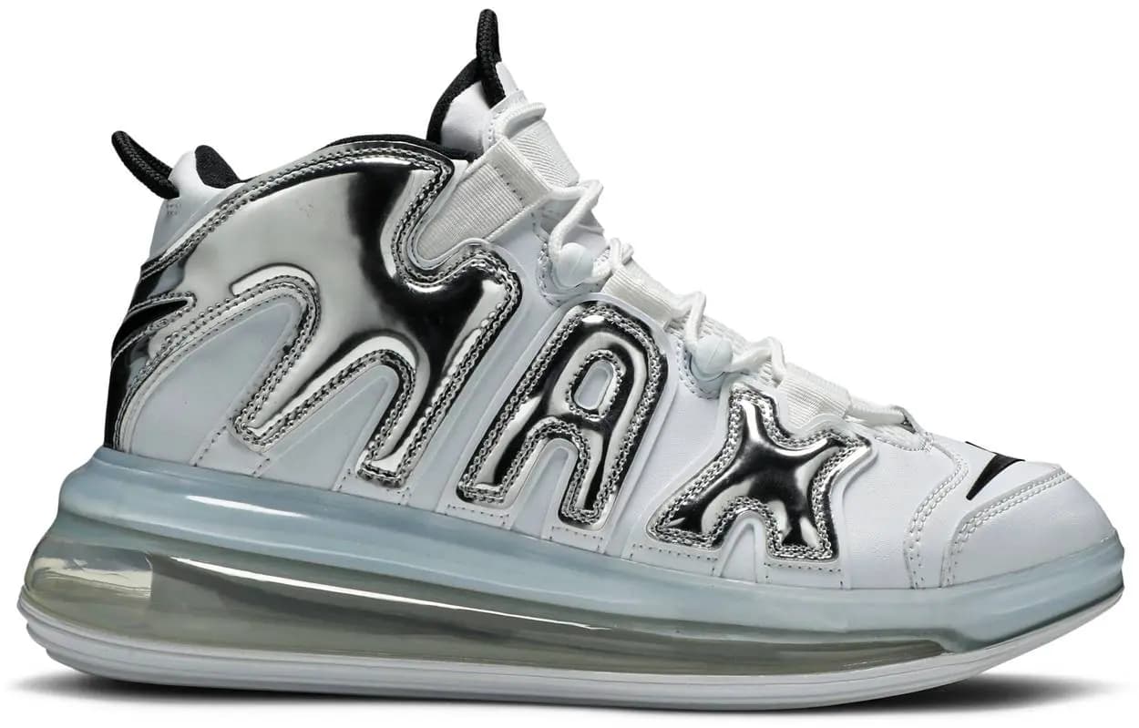 Giày Nike Air More Uptempo 720 QS 'Chrome' BQ7668-100 Giày Nike Air More Uptempo 720 QS 'Chrome' BQ7668-100