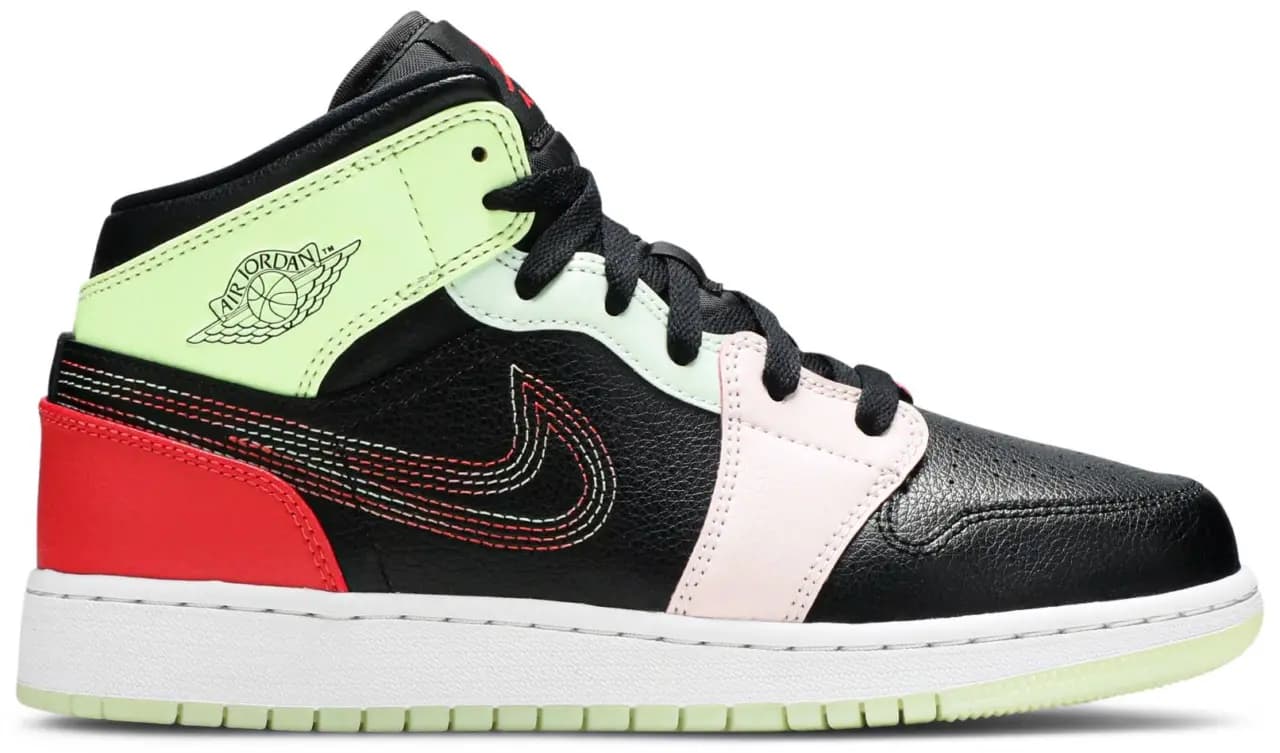 Giày Nike Air Jordan 1 Mid SE 'Glow In The Dark' AV5174-076 Giày Nike Air Jordan 1 Mid SE 'Glow In The Dark' AV5174-076