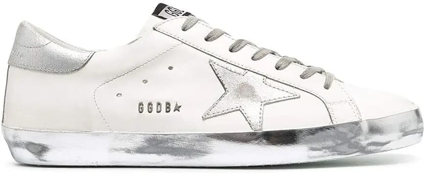 Giày Golden Goose Super Star White GMF00101-F000314-80185 Giày Golden Goose Super Star White GMF00101-F000314-80185