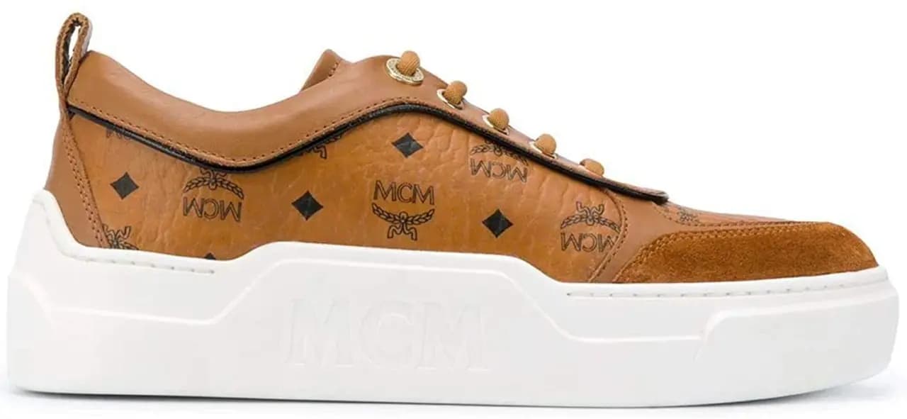 Giày MCM Sky Ward Cognac MESAAMM19CO Giày MCM Sky Ward Cognac MESAAMM19CO