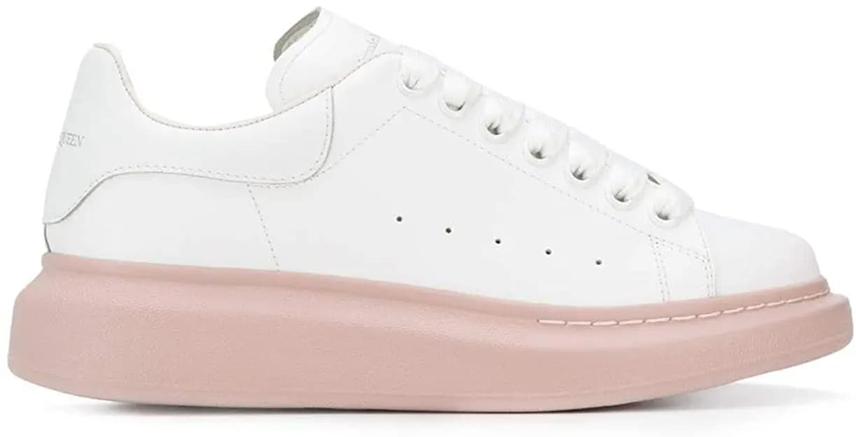 Giày Alexander McQueen Oversized Sneakers White 553770-WHTQ4-9182 Giày Alexander McQueen Oversized Sneakers White 553770-WHTQ4-9182