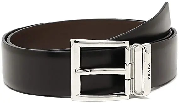 Thắt Lưng Prada Men's Black Leather Pin Buckle Belt 2CC004-X72-F0JYA Thắt Lưng Prada Men's Black Leather Pin Buckle Belt 2CC004-X72-F0JYA