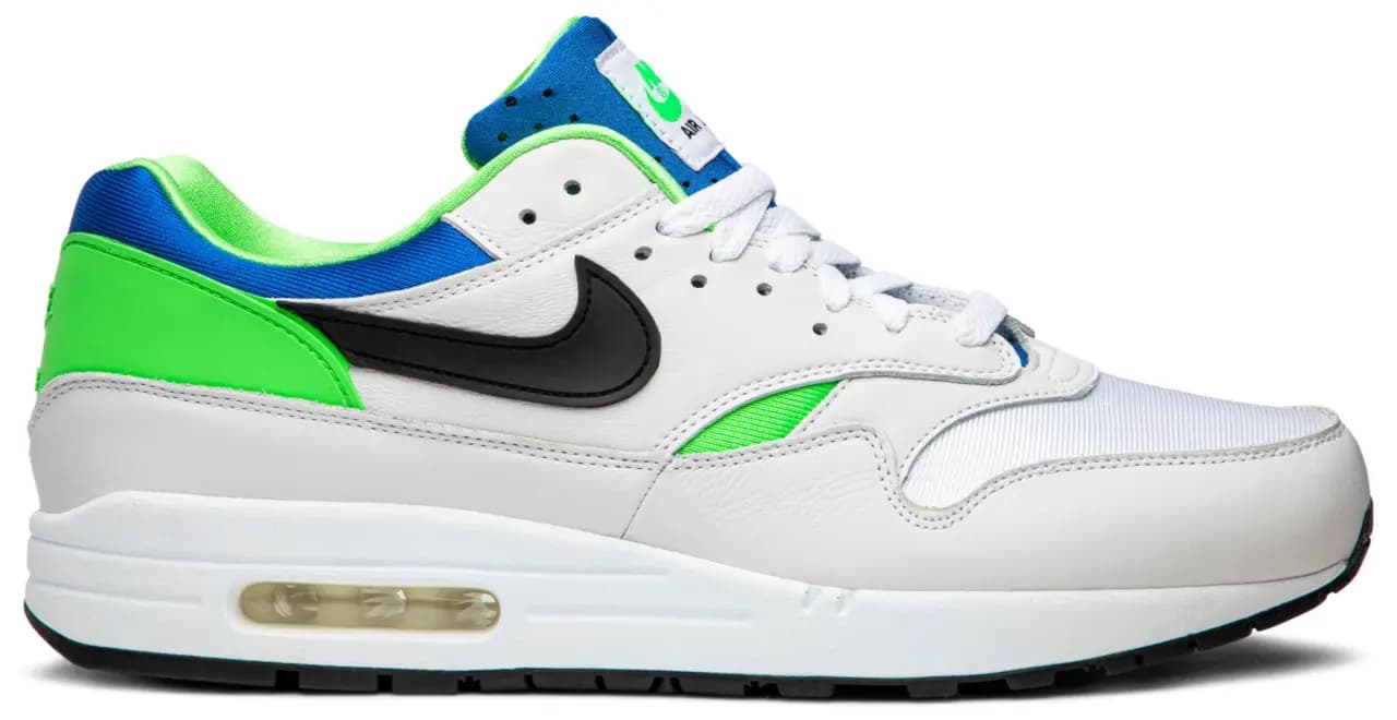 Giày Nike Air Max 1 DNA CH.1 Pack Huarache Green Royal AR3863-100 Giày Nike Air Max 1 DNA CH.1 Pack Huarache Green Royal AR3863-100