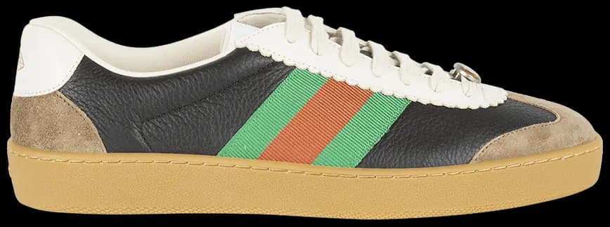 Giày Gucci Leather Web 'Multi-Color' 521681-0PV20-2361 Giày Gucci Leather Web 'Multi-Color' 521681-0PV20-2361