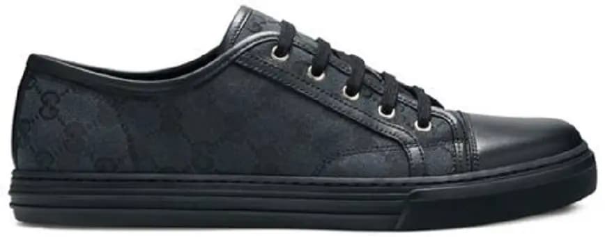 Giày Gucci GG Canvas Low 'Grey Black' 426189-KQWM0-1948 Giày Gucci GG Canvas Low 'Grey Black' 426189-KQWM0-1948