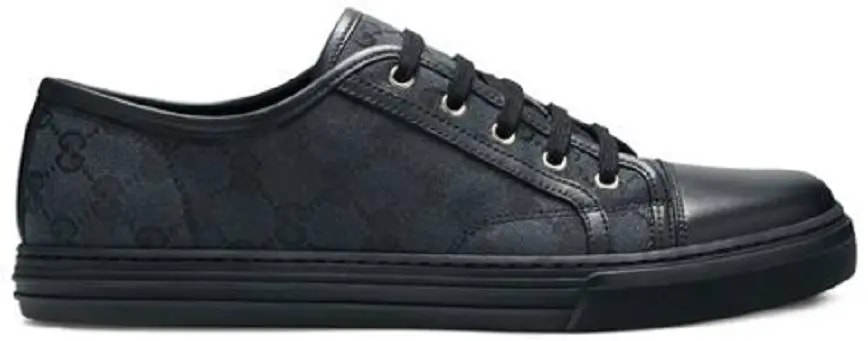 Giày Gucci GG Canvas Low 'Grey Black' 426189-KQWM0-1948 — kich-thuoc: 40.5 Giày Gucci GG Canvas Low 'Grey Black' 426189-KQWM0-1948 — kich-thuoc: 40.5