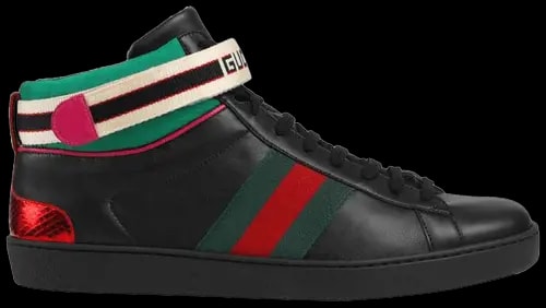Giày Gucci Stripe Ace High Top 523472-0FIW0-1079 — kich-thuoc: 40.5 Giày Gucci Stripe Ace High Top 523472-0FIW0-1079 — kich-thuoc: 40.5