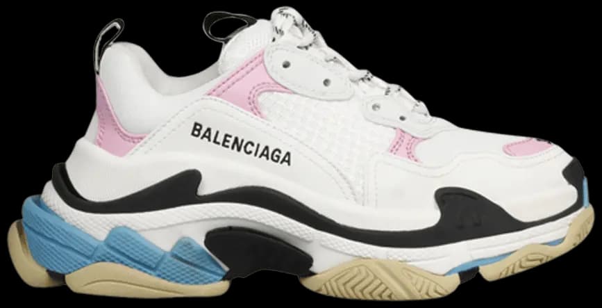 Giày Balenciaga Triple S Trainer White Pink 524039 W09OM 9054 Giày Balenciaga Triple S Trainer White Pink 524039 W09OM 9054