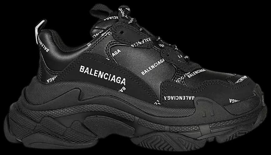 Giày Balenciaga Triple S Sneaker 'Black' 524039-W2FA1-1090 Giày Balenciaga Triple S Sneaker 'Black' 524039-W2FA1-1090