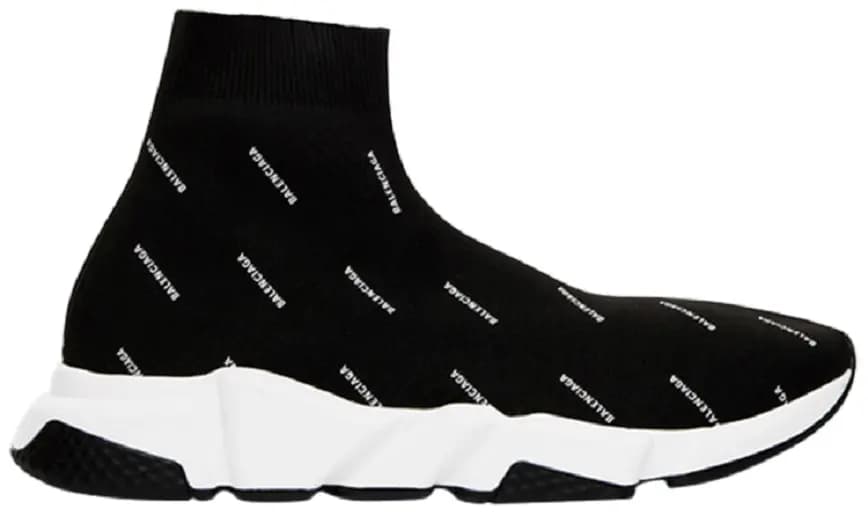 Giày Balenciaga Wmns Speed Trainer 'Black White' 525721-W0650-1006 Giày Balenciaga Wmns Speed Trainer 'Black White' 525721-W0650-1006