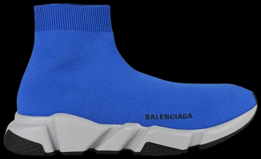 Giày Balenciaga Speed Trainer Mid 'Blue' 530349-W05G0-4307 Giày Balenciaga Speed Trainer Mid 'Blue' 530349-W05G0-4307