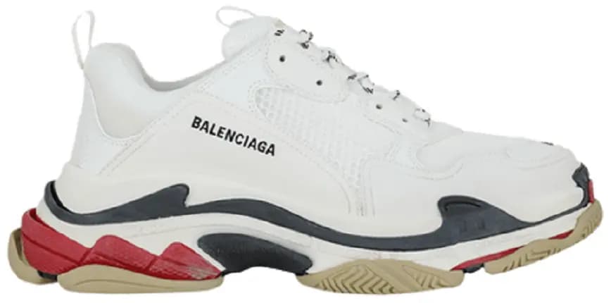 Giày Balenciaga Triple S Sneaker 'White Red' 533882-W09OM-9000 Giày Balenciaga Triple S Sneaker 'White Red' 533882-W09OM-9000