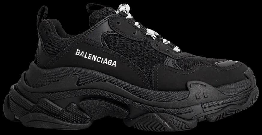 Giày Balenciaga Triple S Sneaker 'Black' 534162-W09OM-1000 Giày Balenciaga Triple S Sneaker 'Black' 534162-W09OM-1000