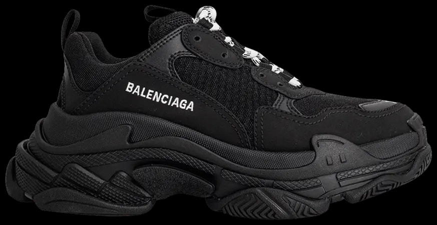 Giày Balenciaga Triple S Sneaker 'Black' 534162-W09OM-1000 — kich-thuoc: 42.5 Giày Balenciaga Triple S Sneaker 'Black' 534162-W09OM-1000 — kich-thuoc: 42.5