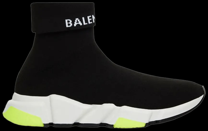 Giày Balenciaga Speed Trainer Cuffed 'Black Yellow' 534379-W1GV0-1006 — kich-thuoc: 40 Giày Balenciaga Speed Trainer Cuffed 'Black Yellow' 534379-W1GV0-1006 — kich-thuoc: 40