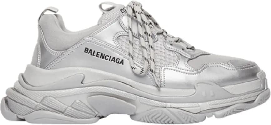 Giày Balenciaga Triple S Sneaker 'Silver Metallic' 536737-W2FS2-8100 Giày Balenciaga Triple S Sneaker 'Silver Metallic' 536737-W2FS2-8100