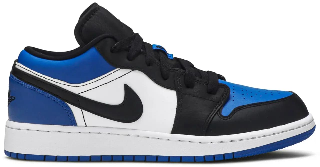 Giày Nike Air Jordan 1 Low GS 'Royal Toe' CQ9486-400 Giày Nike Air Jordan 1 Low GS 'Royal Toe' CQ9486-400