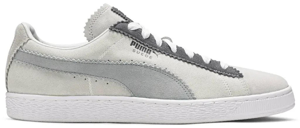 Giày Puma Suede Classic x Michael Lau 'White Grey' 366313-01 — kich-thuoc: 43.5 Giày Puma Suede Classic x Michael Lau 'White Grey' 366313-01 — kich-thuoc: 43.5