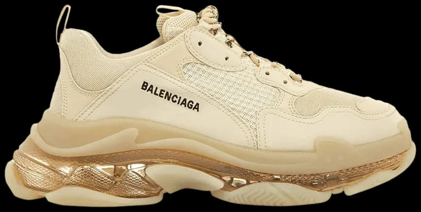 Giày Balenciaga Triple S Sneaker 'Clear Sole Off White' 541624-W2FB1-9005 Giày Balenciaga Triple S Sneaker 'Clear Sole Off White' 541624-W2FB1-9005