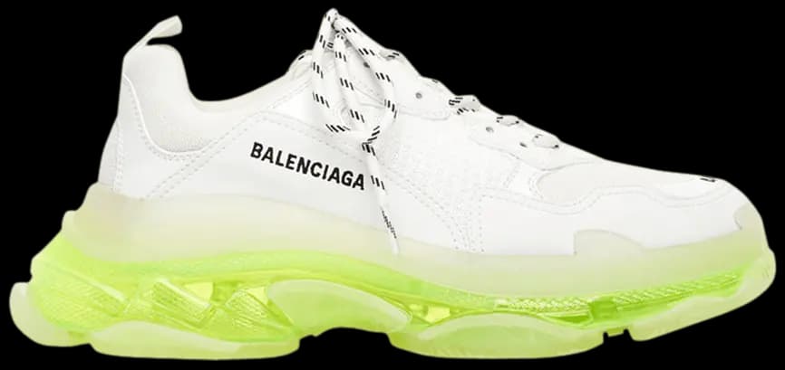 Giày Balenciaga Triple S 'White Fluo Yellow' 541624 W2FR1 9073 Giày Balenciaga Triple S 'White Fluo Yellow' 541624 W2FR1 9073